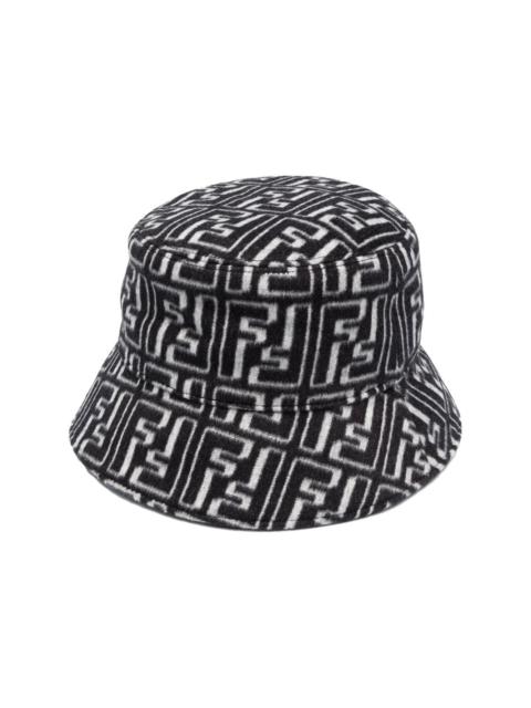 FENDI FF-jacquard bucket hat