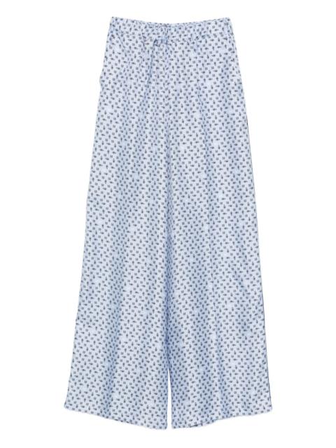 Max Mara x E. Marinella printed trousers