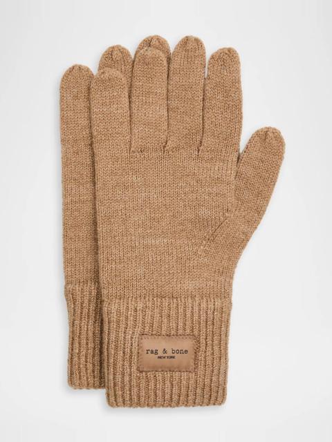 rag & bone Blake Wool-Blend Tech Gloves