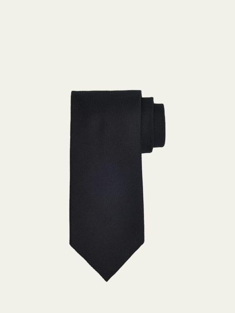 TOM FORD Men's Micro-Jacquard Silk Tie