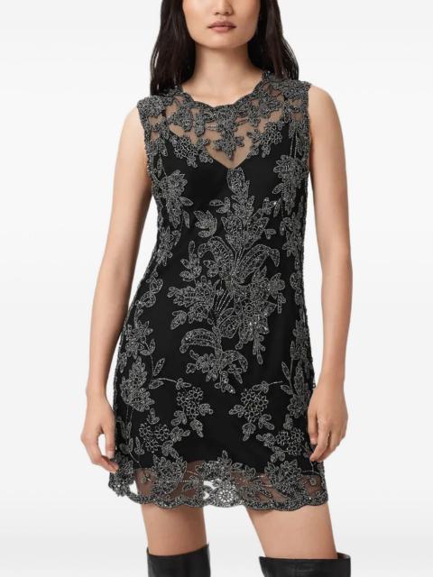 ALLSAINTS Inaya floral-detail mini dress