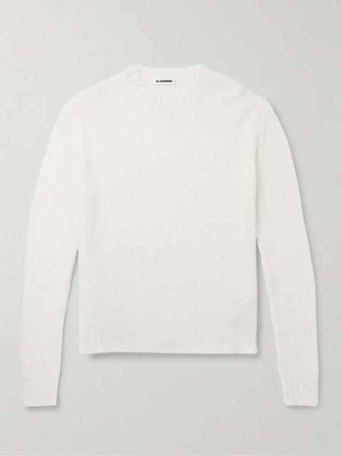 + Brushed Mohair-Blend Sweater