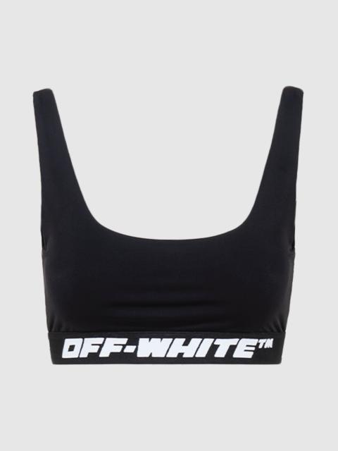 Off-White WOMEN'S ATHLETE LOGO BAND BRA