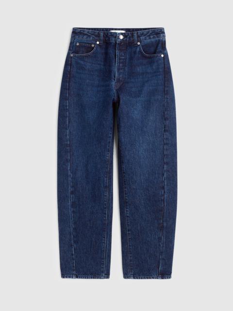 Madewell The Curvy Pieced Barrel-Leg Jean