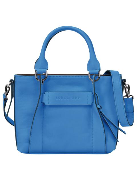 Longchamp x ToiletPaper XS Handbag Blue - Canvas (L1500TPE127)