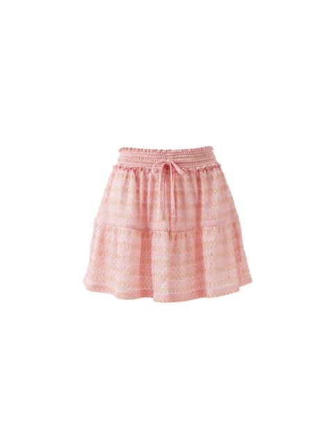 MELISSA ODABASH DUNE ROSE SKIRT