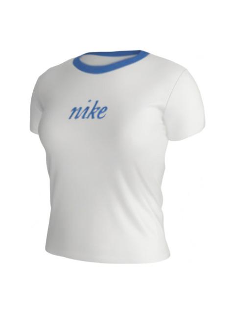 Nike (WMNS) Nike Sportswear Chill Knit T-shirt 'White' HF8820-100