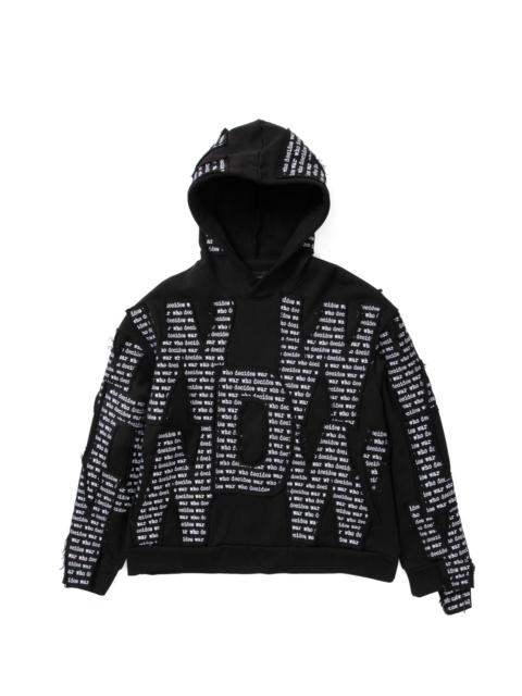 WHO DECIDES WAR WDW OVERLAY HOODIE