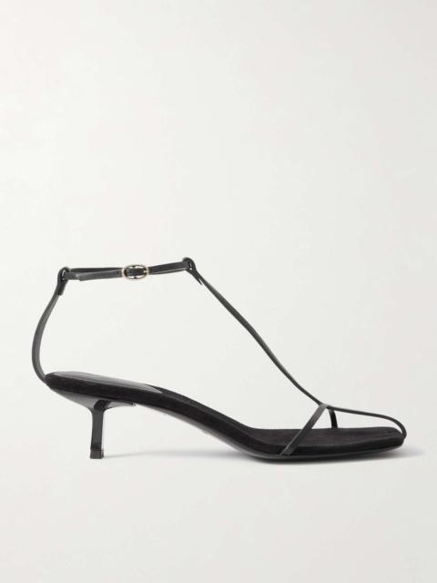 NEOUS Jumel leather sandals Black