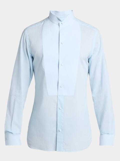TOM FORD Men's Cotton Pique Tuxedo Shirt