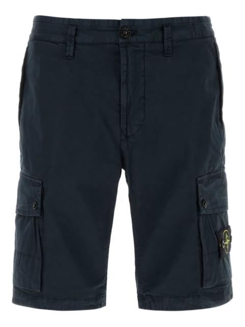 Stone Island logo-patch cargo shorts