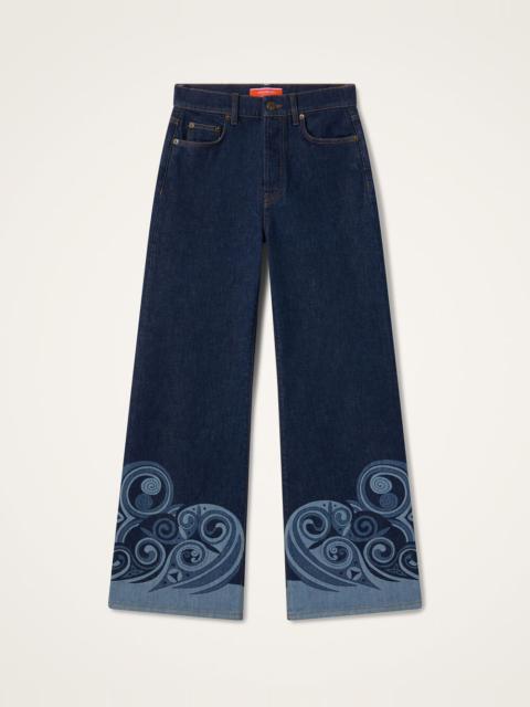 La DoubleJ The Cropped Flare Jean