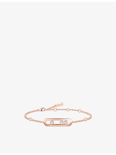 MESSIKA Baby Move 18ct rose-gold and diamond bracelet