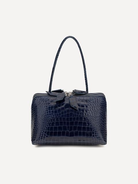 THE ATTICO L’altra di Milano crocodile-effect Shoulder Bag