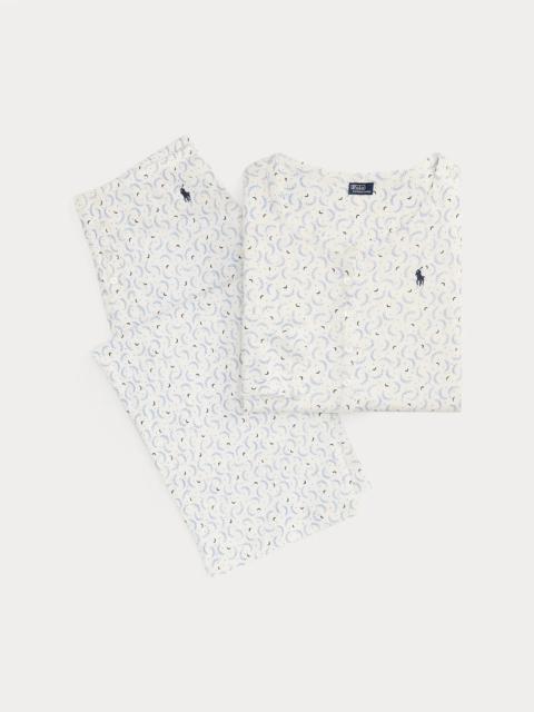 Polo Ralph Lauren Pointelle Henley Pajama Set