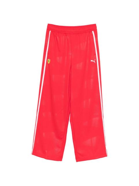 PUMA x Scuderia Ferrari T7 side stripe track pants
