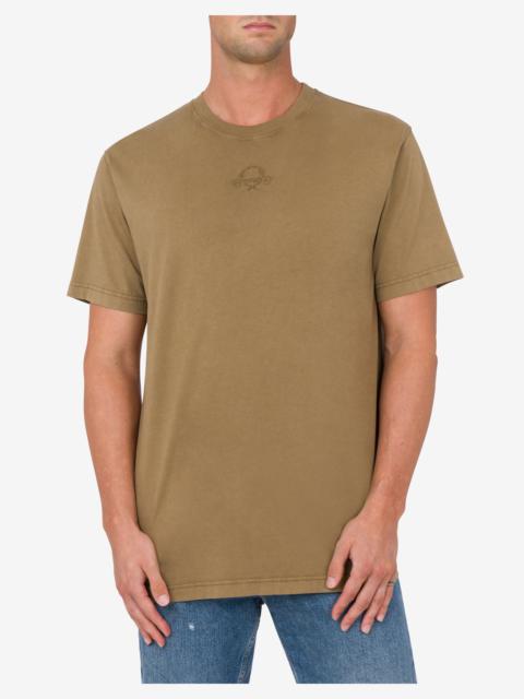 Moschino T-SHIRT LAUREL CROWN LOGO