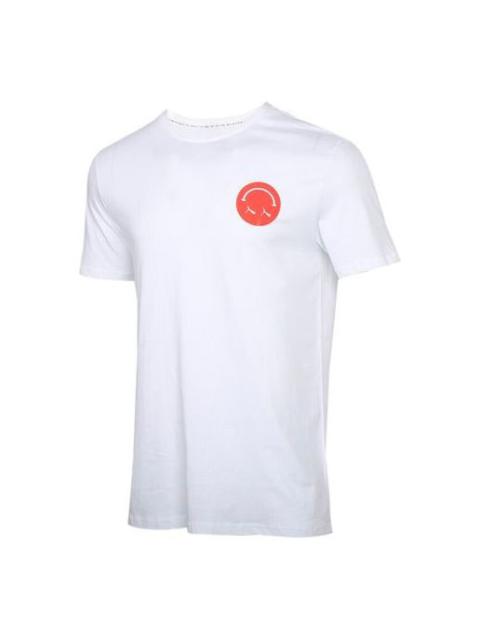 PUMA PUMA Sports Gym Round Neck Short Sleeve White 598627-02