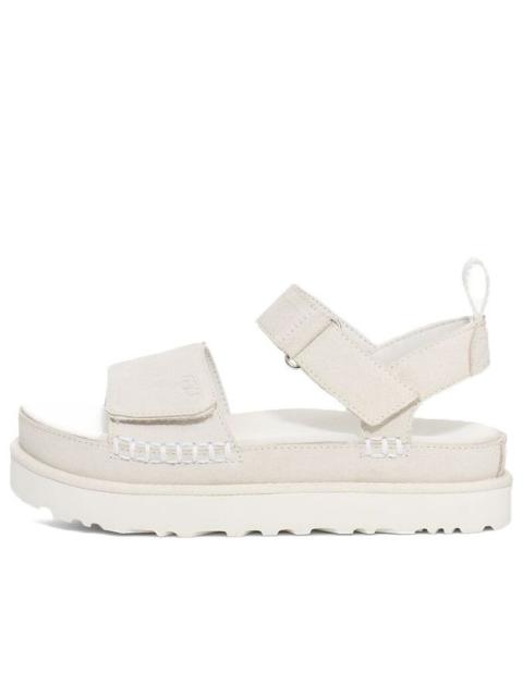 UGG (WMNS) UGG Goldenstar Flatform Sandal 'White' 1117954-WHT