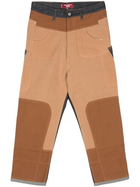 Junya Watanabe MAN xLevis patchwork jeans