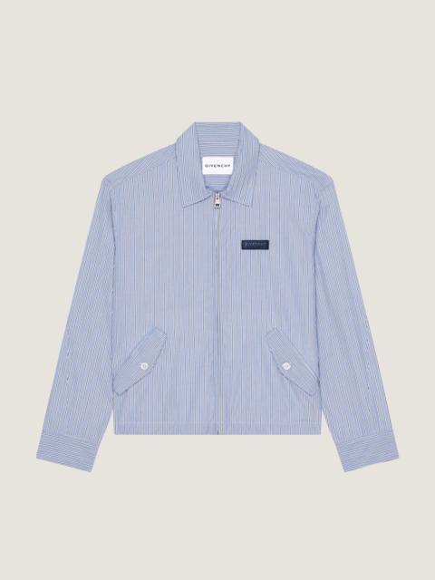 Givenchy COUTURE SEAM STRIPED BLOUSON IN COTTON