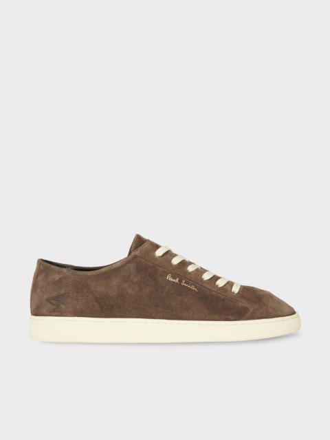 Paul Smith Dark Taupe Suede 'Tripp' Trainers