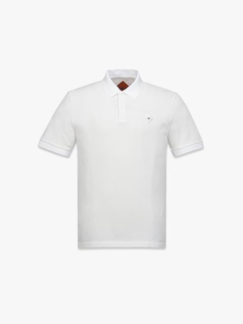 MCM Diamond Patch Piqué Polo