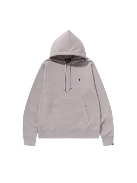 BAPE Ape Head One Point Pullover Hoodie 'Grey'