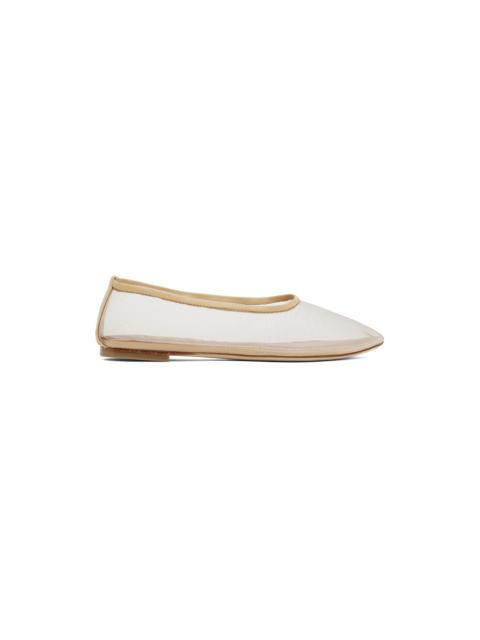 Beige Alba Ballerina Flats