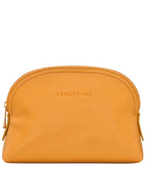 Le Foulonné Pouch Apricot - Leather