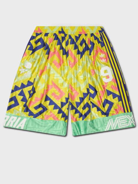 adidas Originals LONG P SHORT - SOLAR LEMON/PURE PURPLE/SOLAR TURBO
