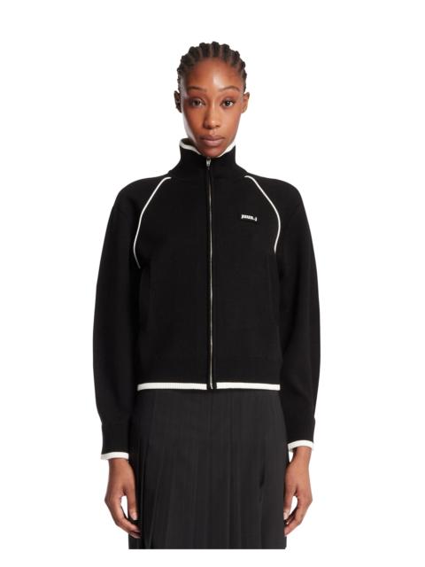 JUUN.J Black Technical Fabric Sweatshirt