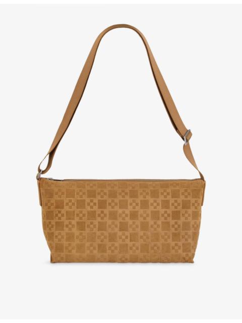 Sandro Hobo Suede Shoulder Bag