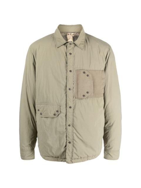 Ten C padded shirt jacket