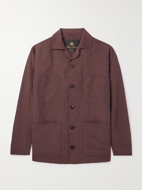Loro Piana Joele Linen and Silk-Blend Overshirt