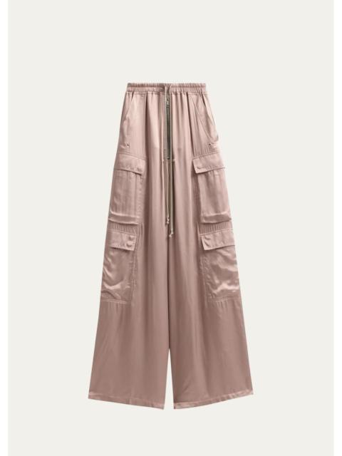 Rick Owens Cargobelas Satin Pants