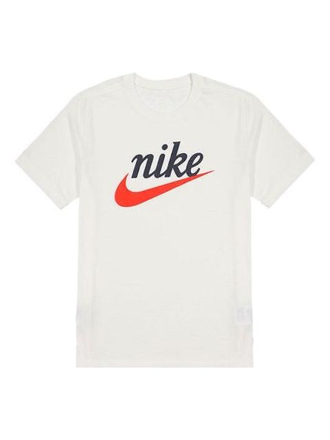 Nike Men's Nike Sportswear Large Short Sleeve White T-Shirt BV7679-133