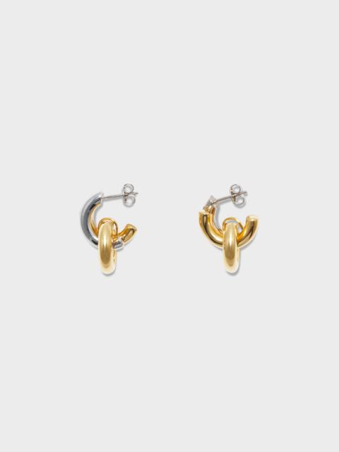 Aeyde Cyrus Palladium-Plated Hoop Earrings