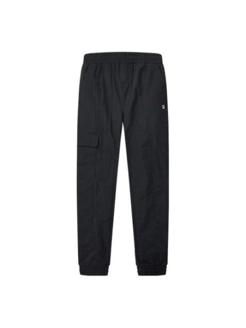 FILA FILA Logo Side Woven Sports Pants Blue F11M028823F-NV