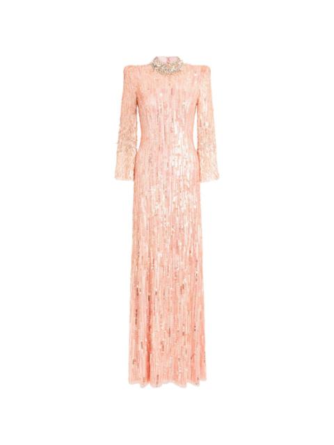 JENNY PACKHAM Memphis embellished maxi dress