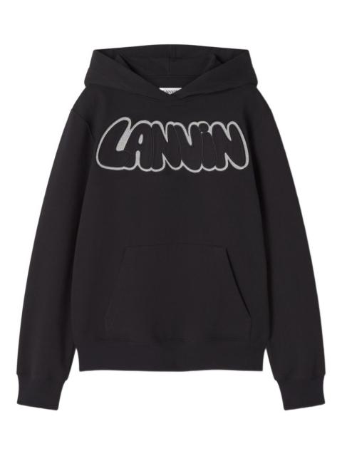 Lanvin logo-detail hoodie