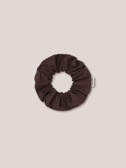 Nanushka LOU - Poplin scrunchie - Brown