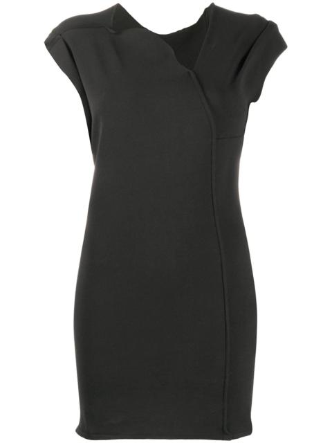 Rick Owens asymmetric neck dress