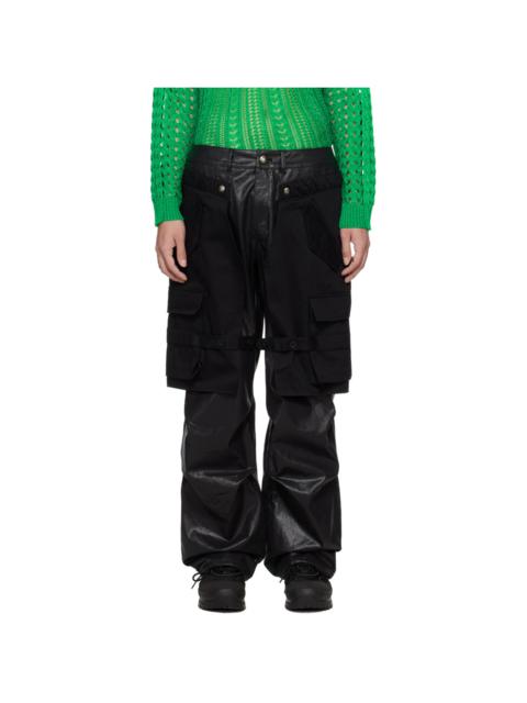 Andersson Bell Black Raptor Cargo Pants