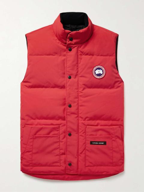 Slim-Fit Freestyle Crew Quilted Arctic Tech Down Gilet