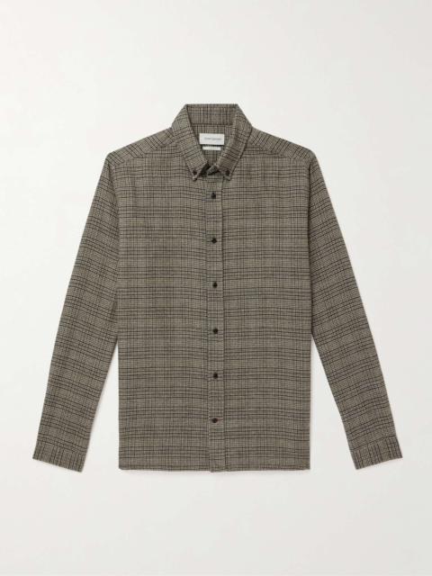 Oliver Spencer Brook Checked Organic Cotton-Flannel Shirt