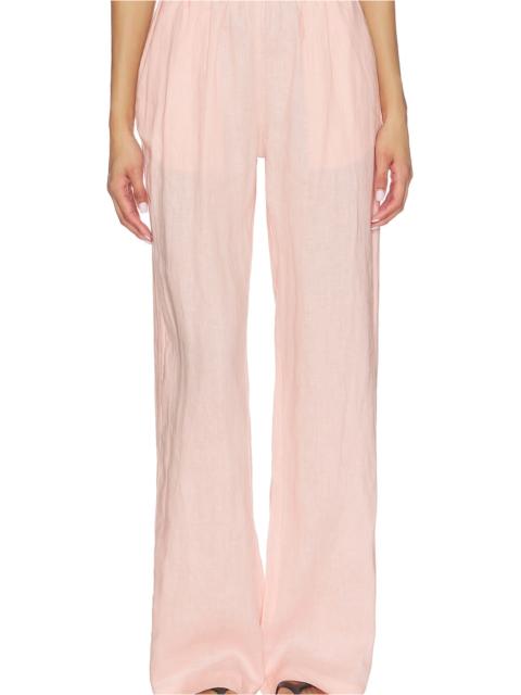 AEXAE Linen Low Waist Day Pant