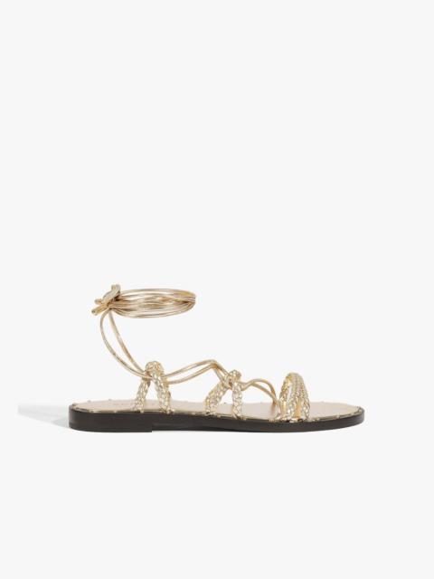 SCHUTZ Antonia Metallic Sandal