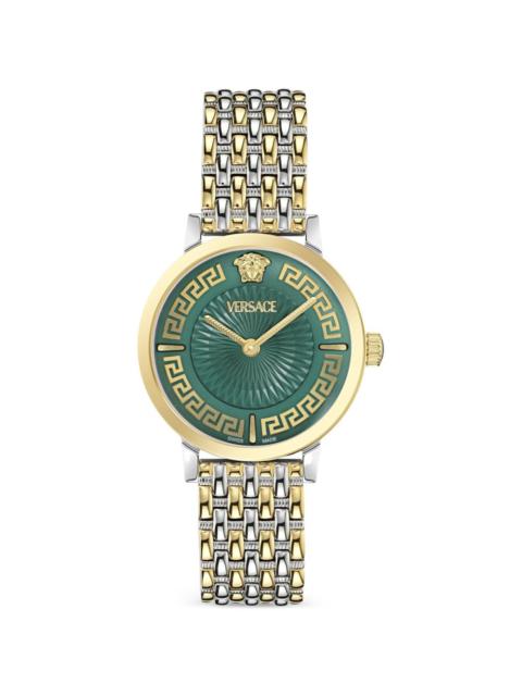 VERSACE Greca Fortuna 34mm watch