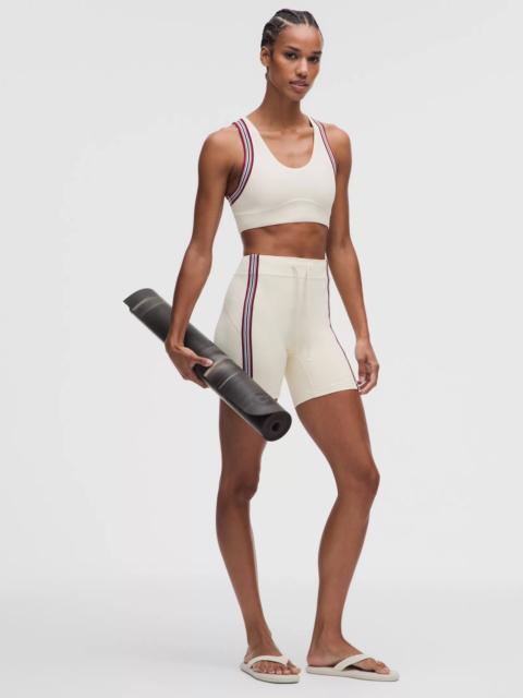 lululemon Groove High-Rise Short 6" *Stripe Trim